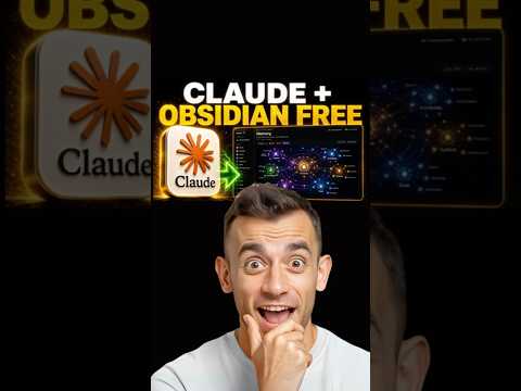 Claude + Obsidian Just Changed AI Agents Forever (FREE!) 🤯A