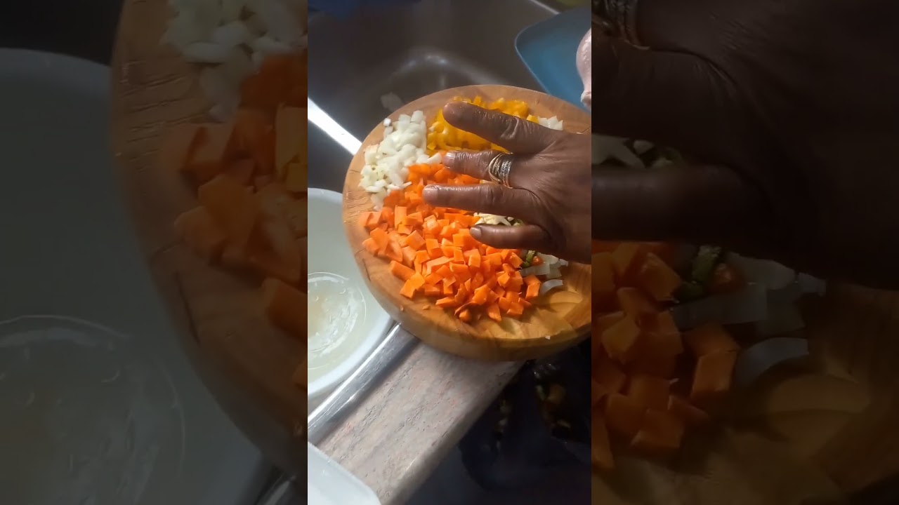 Roast chicken Jamaican style with aunty Clair 