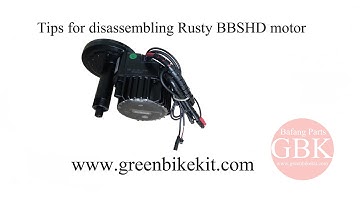Bafang BBSHD Motor disassembling