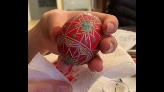 Pysanky for Beginners: Step 2