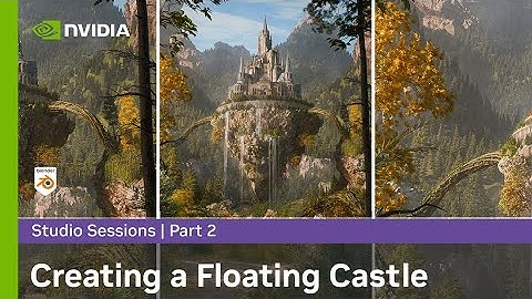 Creating a Floating Castle in Blender & Photoshop w/ Sweeper3D Part 2: Creating the Floating Rock
