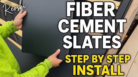How to Install Fiber Cement Slates | Step by Step Roofing Tutorial