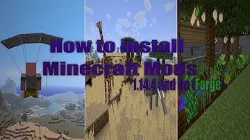 Minecraft Tutorial: How to install Minecraft Mods 1.14.4 and Up (Forge) (PC) (Easy)