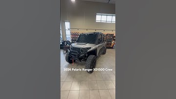 2024 Polaris Ranger XD1500 Crew at Action Motor Sports in Mandan, ND #polarisoffroad #amsnd