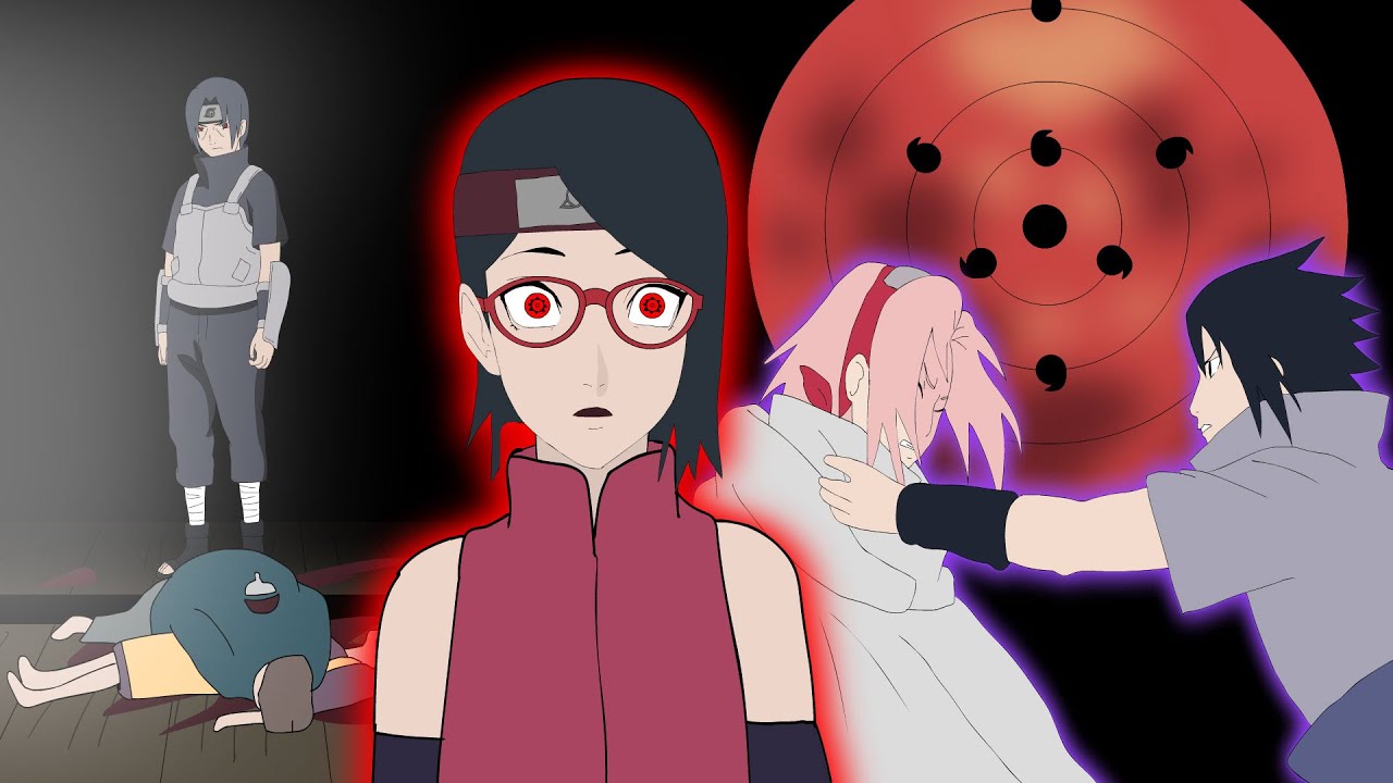 SARADA UCHIHA CONHECE SASUKE PELA PRIMEIRA VEZ #SARADAUCHIHA #SASUKE #