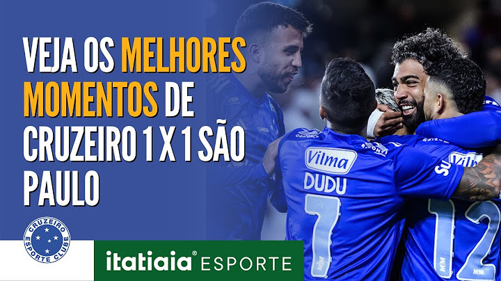 CONFIRA OS MELHORES MOMENTOS DE CRUZEIRO 1 X 1 SÃO PAULO PELA INTER&CO SOCCER WEEK