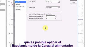 PowerFactory DIgSILENT Subtitulado: Feeder Load Scaling - Distribución BT