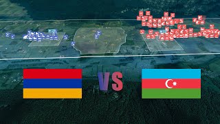 50.000 ARMENIAN ARMY vs 150.000 AZERBAIJAN ARMY | WARNO