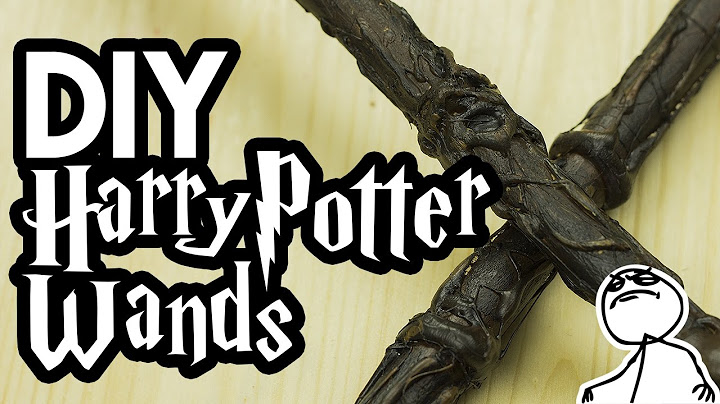 DIY Harry Potter Magic Wands With Drumsticks - Do It Like a Boss