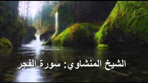 089- سورة الفجر- الشيخ محمد صديق المنشاوي ( النسخة الحديثة المطورة - القرآن كاملا )