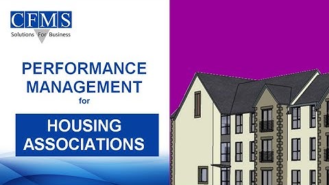 CFMS Performance Management for Housing Association (Demo)