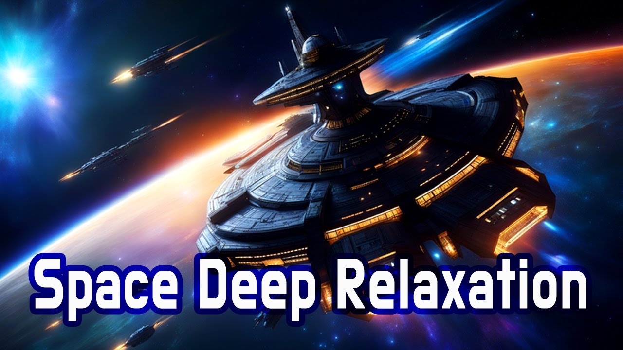 Relaxing Space Dream Music | Sci-fi Music 👾| Deep Sleep Loop Sound Space Music | Space Ambience