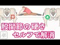 【股関節固い】原因やセルフケアまとめ2024年版｜ストレッチ・ツボ・セルフ整体