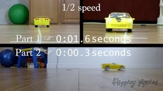 Toy Car UAM Problem with Two Different Accelerations