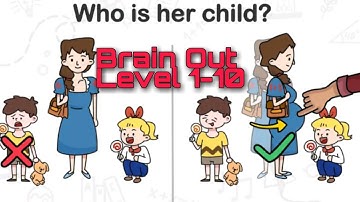 Brain Out Level 1- 10 Solve||Hunter Gaming||