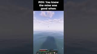 minecraft but you know it was a good mining trip when you dig to the ocean 1000+ blocks from spawn.