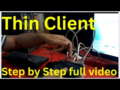 Thin Client Network Setup #thinclient #ncomputing #networking