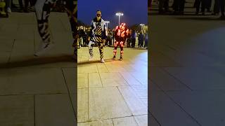 Street Dance Battle with LED Suit 😱🔥 | Night Vibes Dance #viral #trending #reels #dance