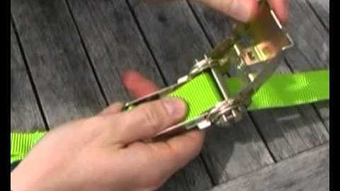 How to operate your strap tensioner
