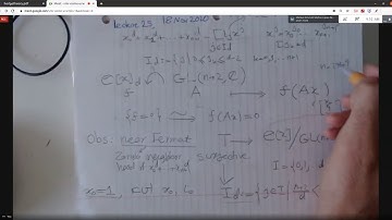 Programa de Doutorado: Teoria de Hodge - Aula 25