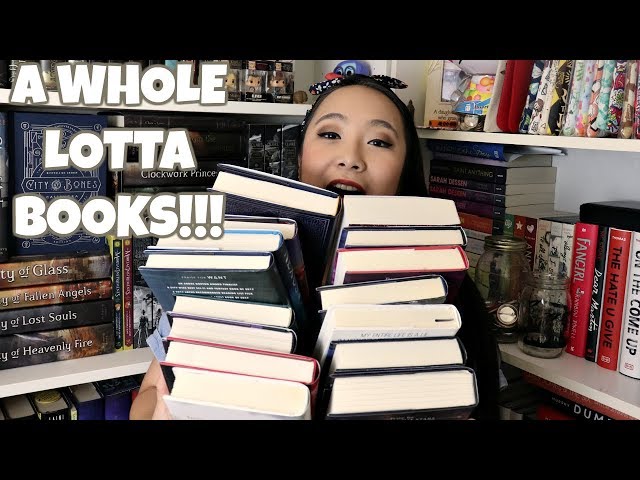 A WHOLE LOTTA BOOKS Book Haul | April 2019 - May 2019 class=