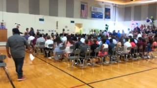 AJ's 8th Grade Recognition