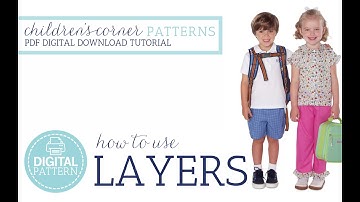 How to Use Layers - PDF Tutorial Video