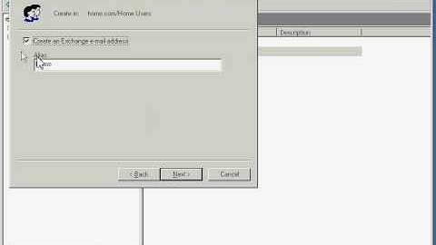 Creating Mail-Enabled Groups.avi