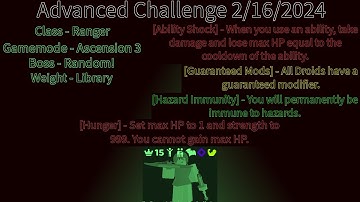 Advanced Challenge 2/16/2024 - Randomly Generated Droids