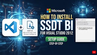 How To Install SQL Server Data Tools - Business Intelligence for Visual Studio 2012