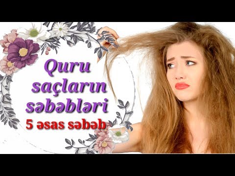 Video: Quru şampun saçın qırılmasına səbəb olurmu?