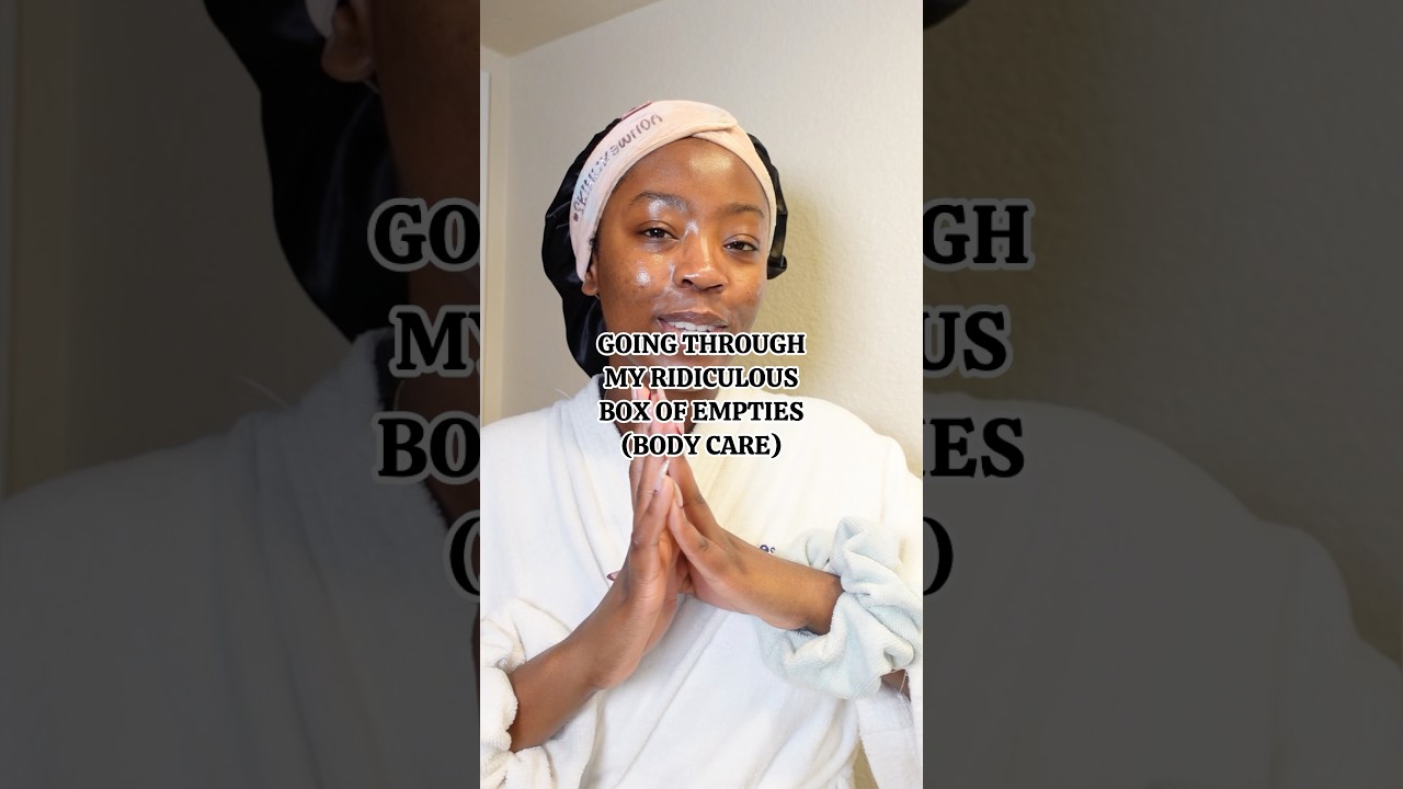 Short Reviews Of My Empty Skincare Products - Body Care Products