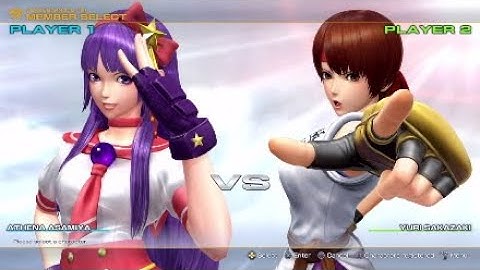King Of Fighters XIV: Athena Vs Yuri (FT3)