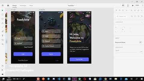 Ui Signup  and Forgot password Food app Android Studio Tutorial