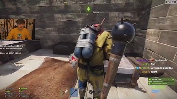 Bo kills his apprentice for science! - Rust OTV Server