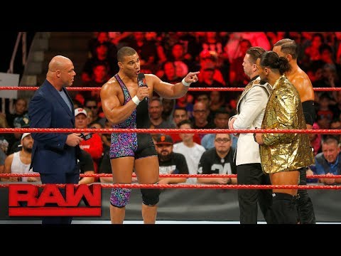 Jason Jordan defends his father against The Miz: Raw, Sept. 18, 2017