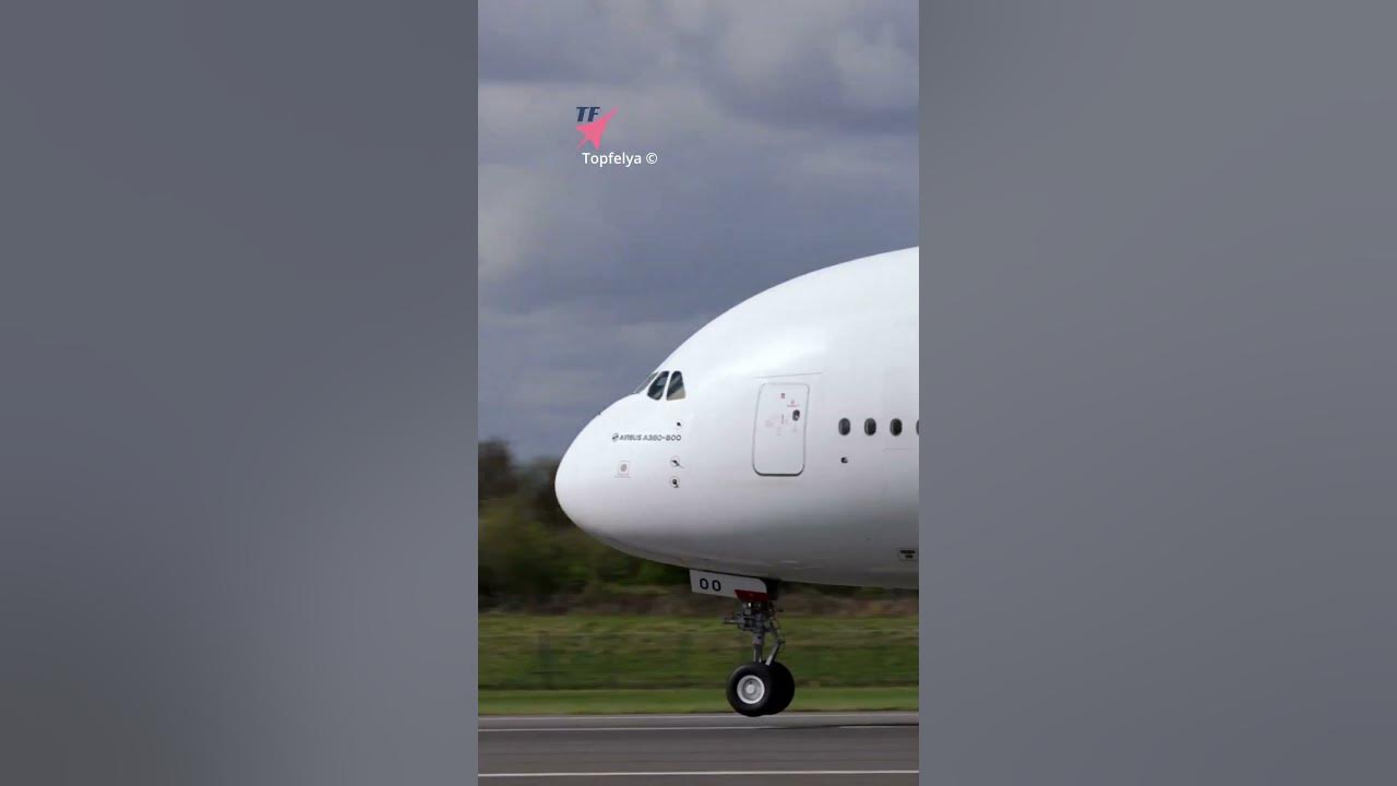 Emirates Airbus A380 super take off YouTube