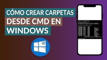 Cómo Crear Carpetas y Directorios Desde CMD en Windows Fácilmente