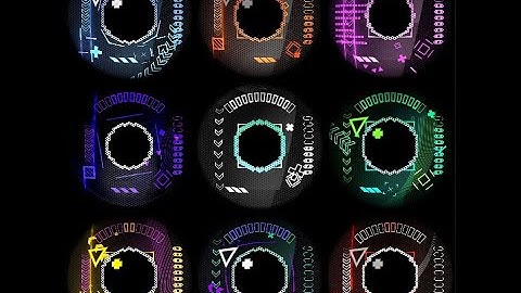 Eye Shader [Techno] for VRChat