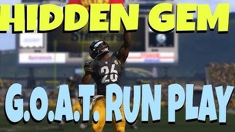 I THOUGHT EA REMOVED THIS GLITCH! BEST RUN EVER HIDDEN IN A ALTERNATE PLAYBOOK! MADDEN 18 MONEY PLAY