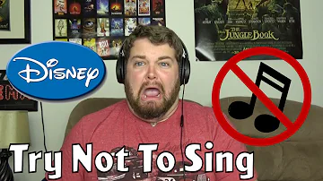 Try Not To Sing Challenge: Disney Edition