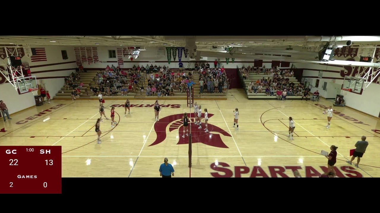 Grundy Center High School vs South Hardin Varsity Volleyball YouTube