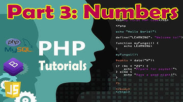 Numbers in PHP - Beginners Part 3