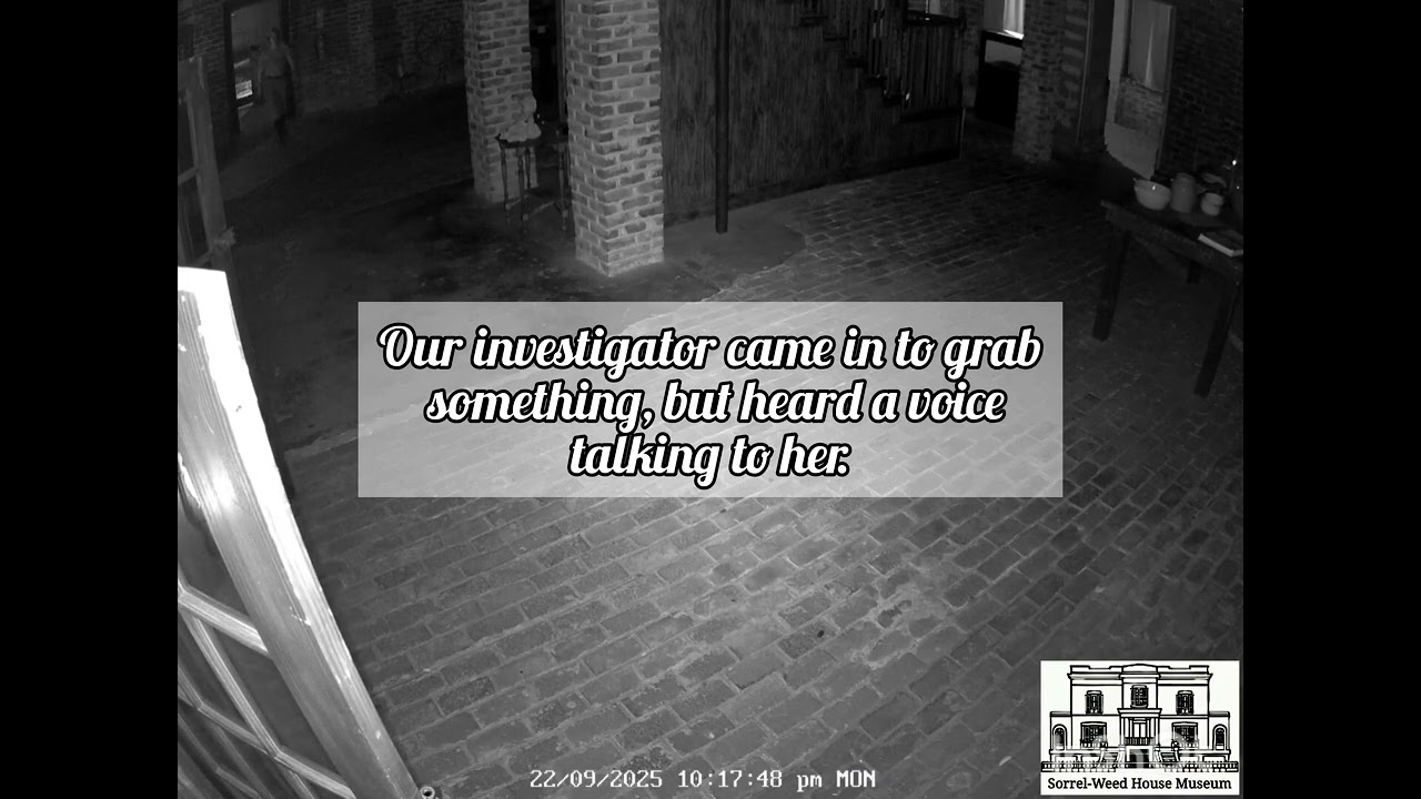 Disembodied Voice at the Sorrel-Weed House Museum 