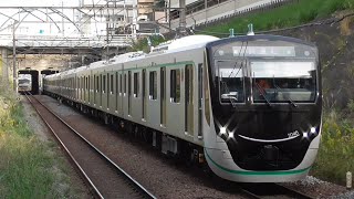 FHD【東急最新編成・性能確認試運転】東急2020系2140F 98K.試運転　あざみ野駅・青葉台駅