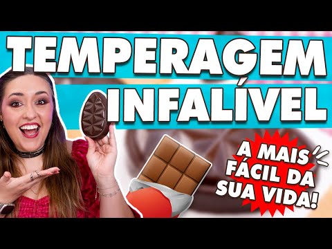 Vídeo: Em que temperatura o chocolate derrete?