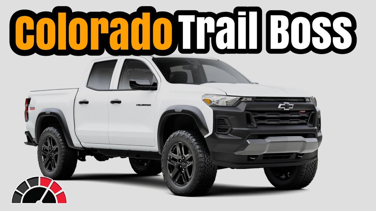 2023 Chevrolet Colorado Trail boss Everything you need YouTube