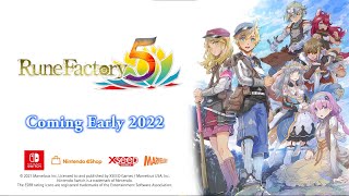 Rune Factory 5  - E3 2021 Announcement Trailer [ Early 2022 ]
