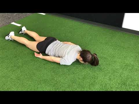Prone Scapular Squeezes