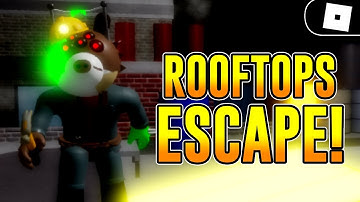 HOW TO ESCAPE CHAPTER 5 (THE ROOFTOPS) MAP IN PIGGY: HARD MODE! | ROBLOX